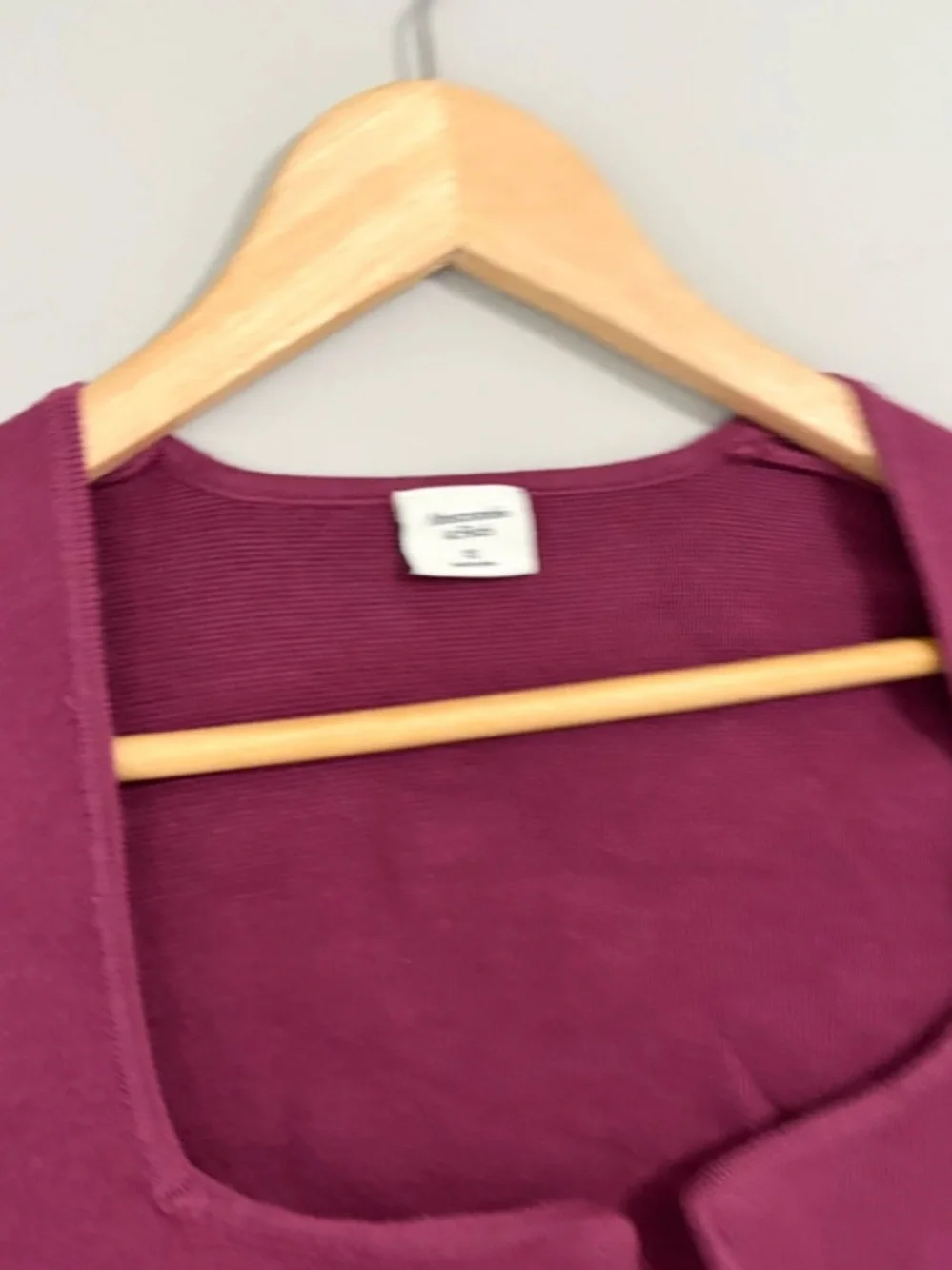 Abercrombie and Fitch Burgundy Fuchsia  Bodycon Maxi Dress